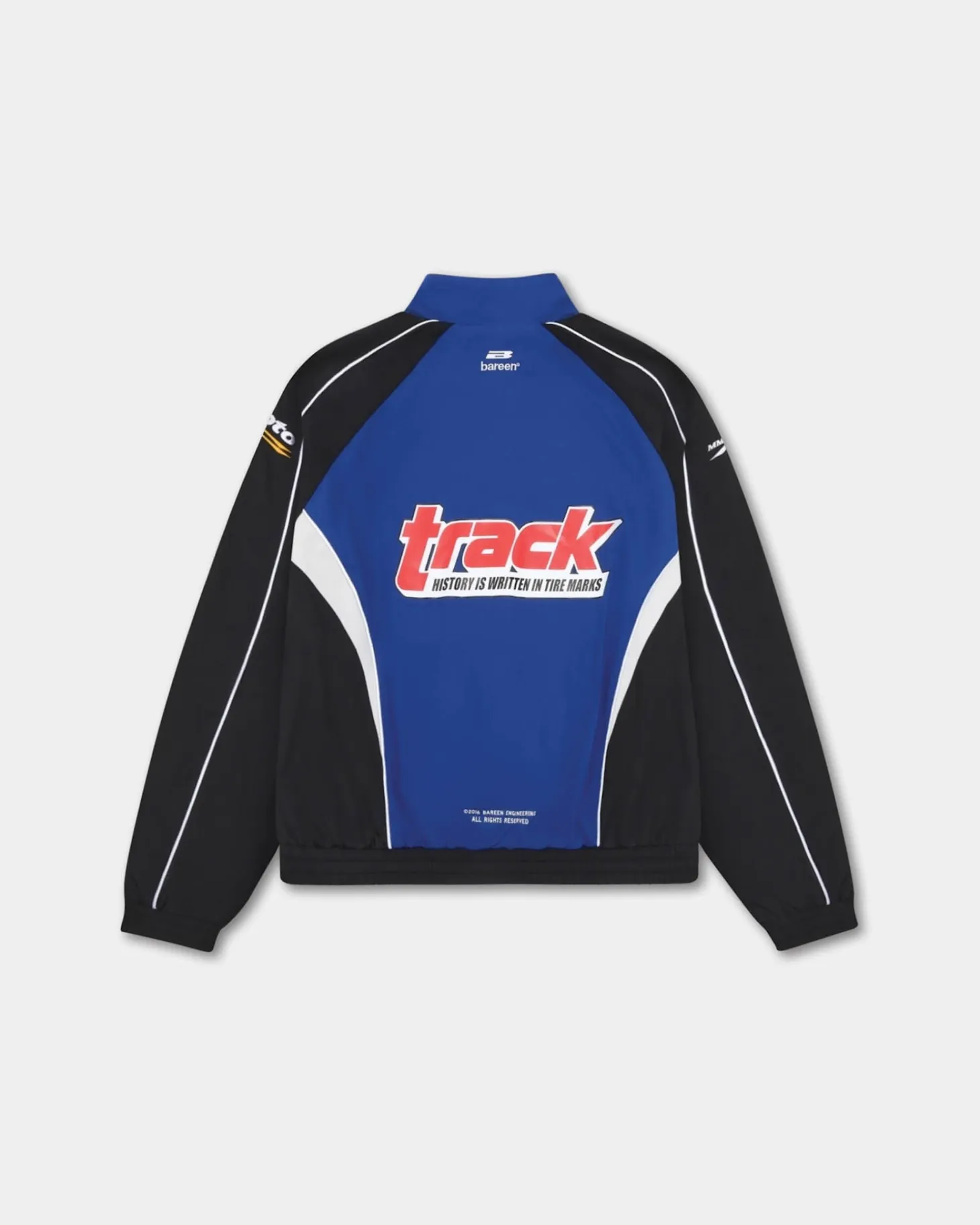 Oversize Track Jacket, Men - Cobalt Blue