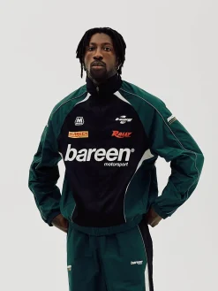 Oversize Track Jacket, Men - Deep Teal