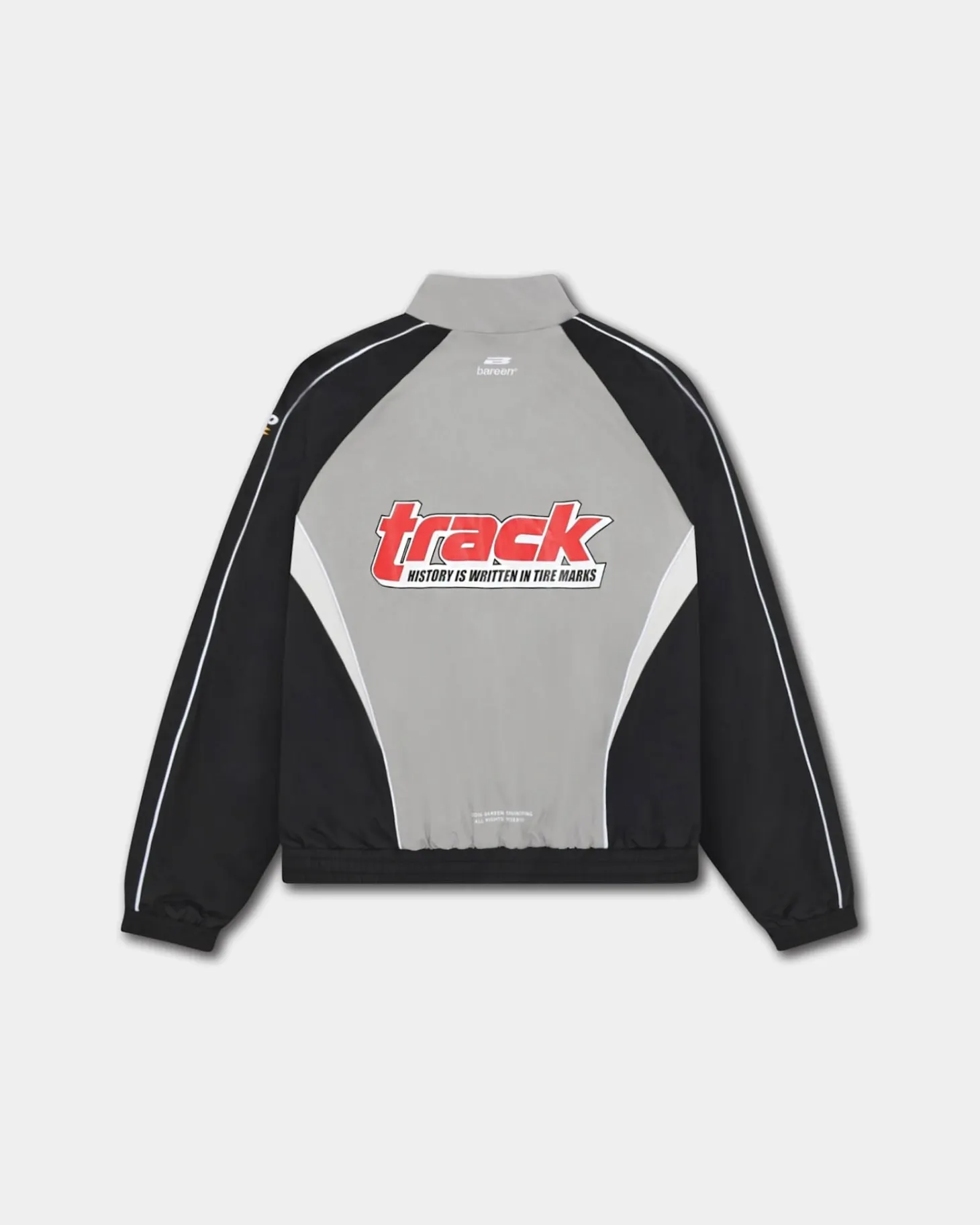 Oversize Track Jacket, Women - Ghost Grey