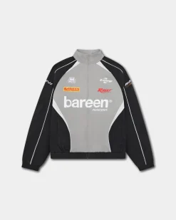 Oversize Track Jacket, Women - Ghost Grey