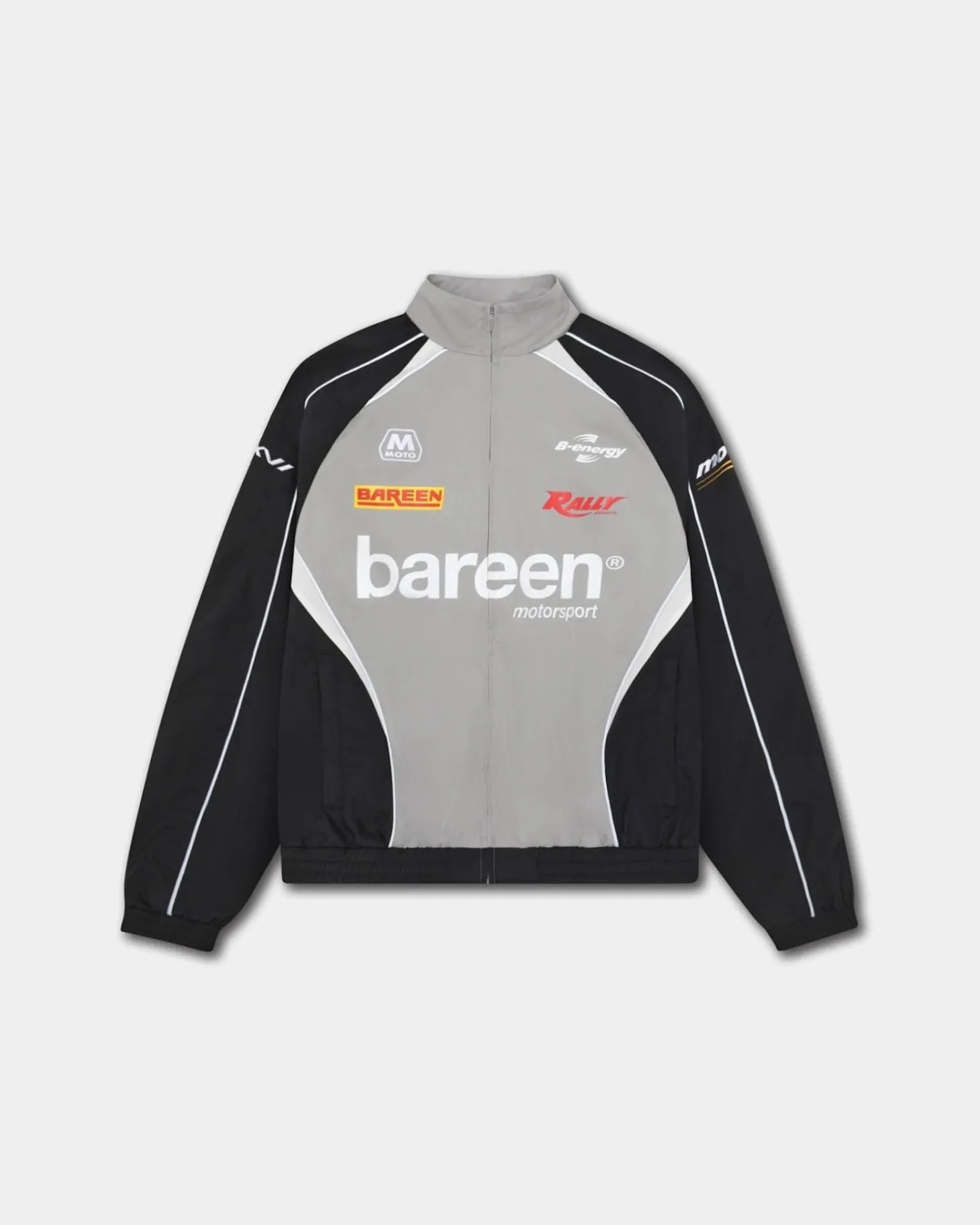 Oversize Track Jacket, Women - Ghost Grey