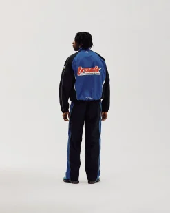 Oversize Track Pants, Men - Cobalt Blue
