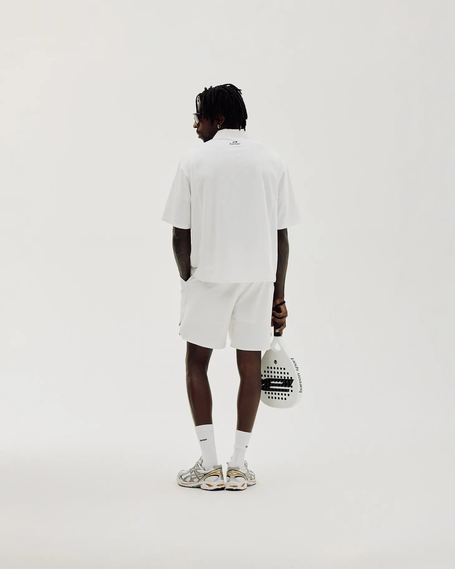Racquet Sports - Men's Active Polo Shirt - White