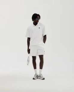 Racquet Sports - Men's Active Polo Shirt - White