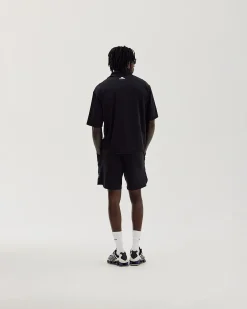 Racquet Sports - Men's Active Polo Shirt - Black