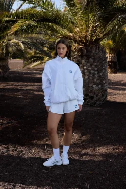 Racquet Sports - Track Jacket, Women - White