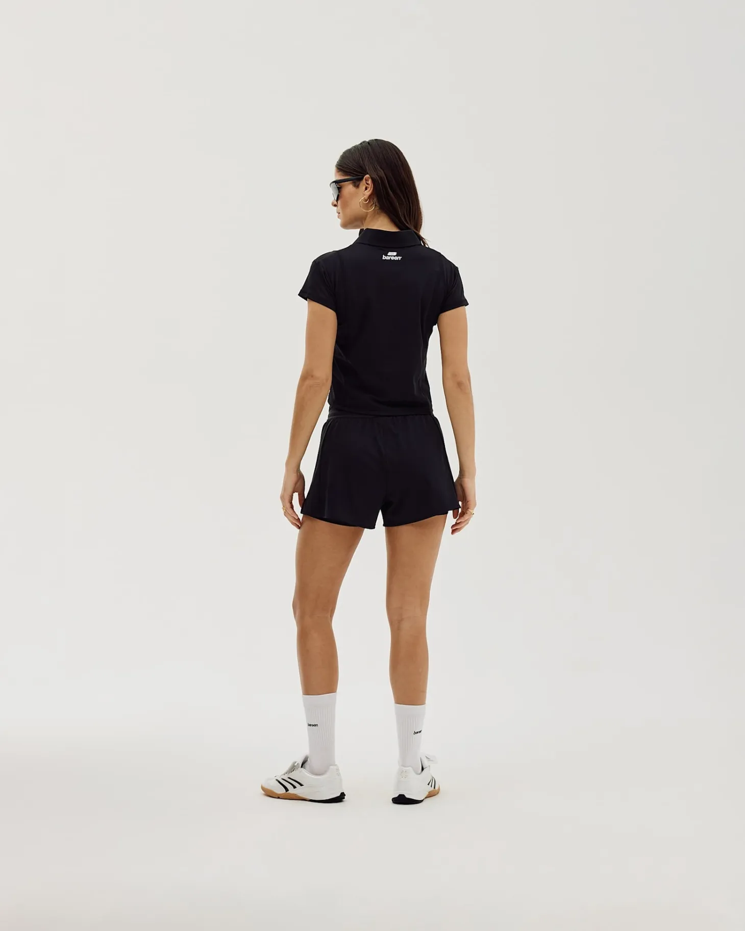Racquet Sports - Women's Active Polo Shirt - Black