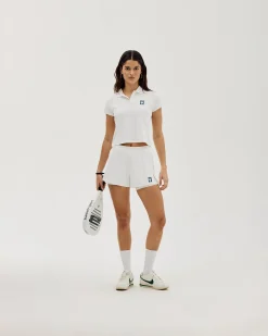 Racquet Sports - Women's Active Shorts - White