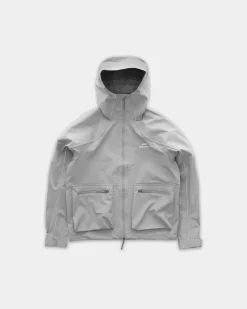 Rain Jacket, Women - Ghost Grey