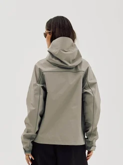 Rain Jacket, Women - Ghost Grey