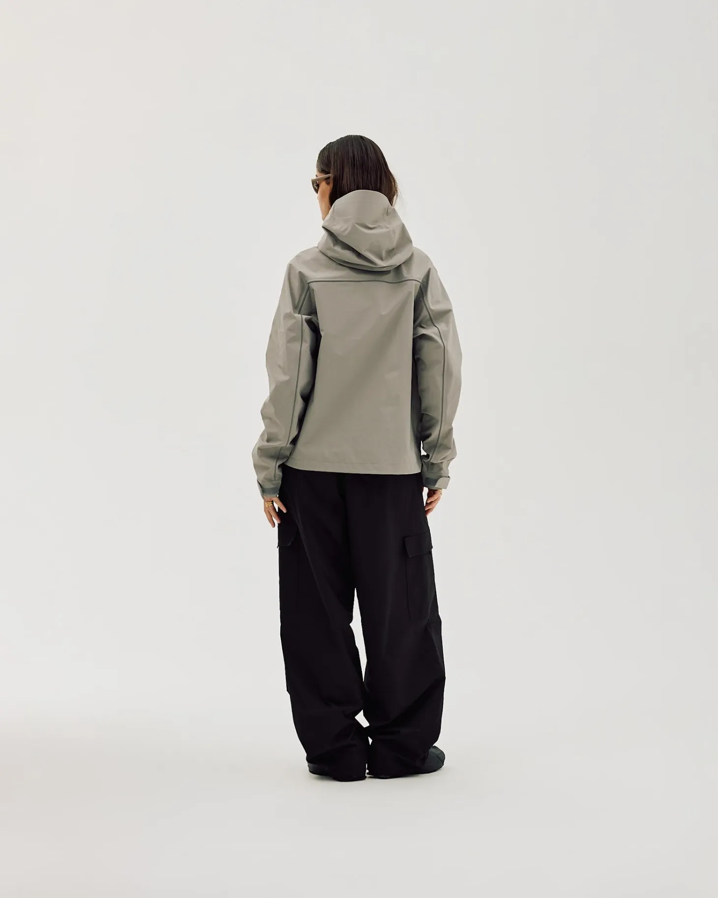 Rain Jacket, Women - Ghost Grey
