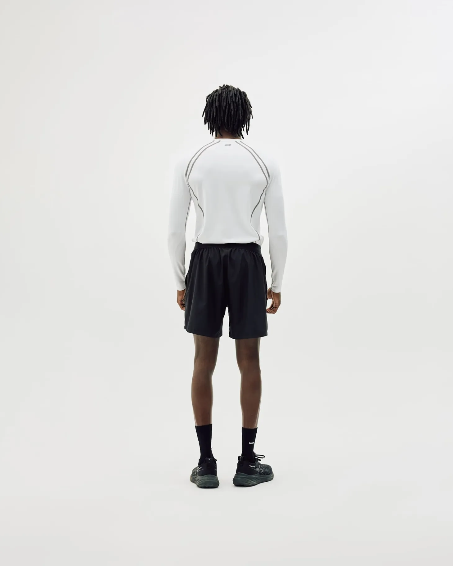 Regular Active Shorts, men - Black