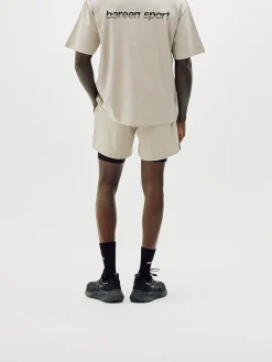 Regular Active Shorts, men - Clay