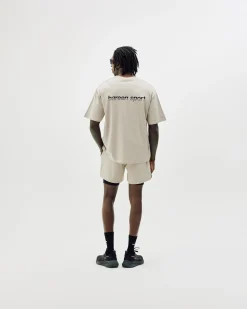 Regular Active Shorts, men - Clay