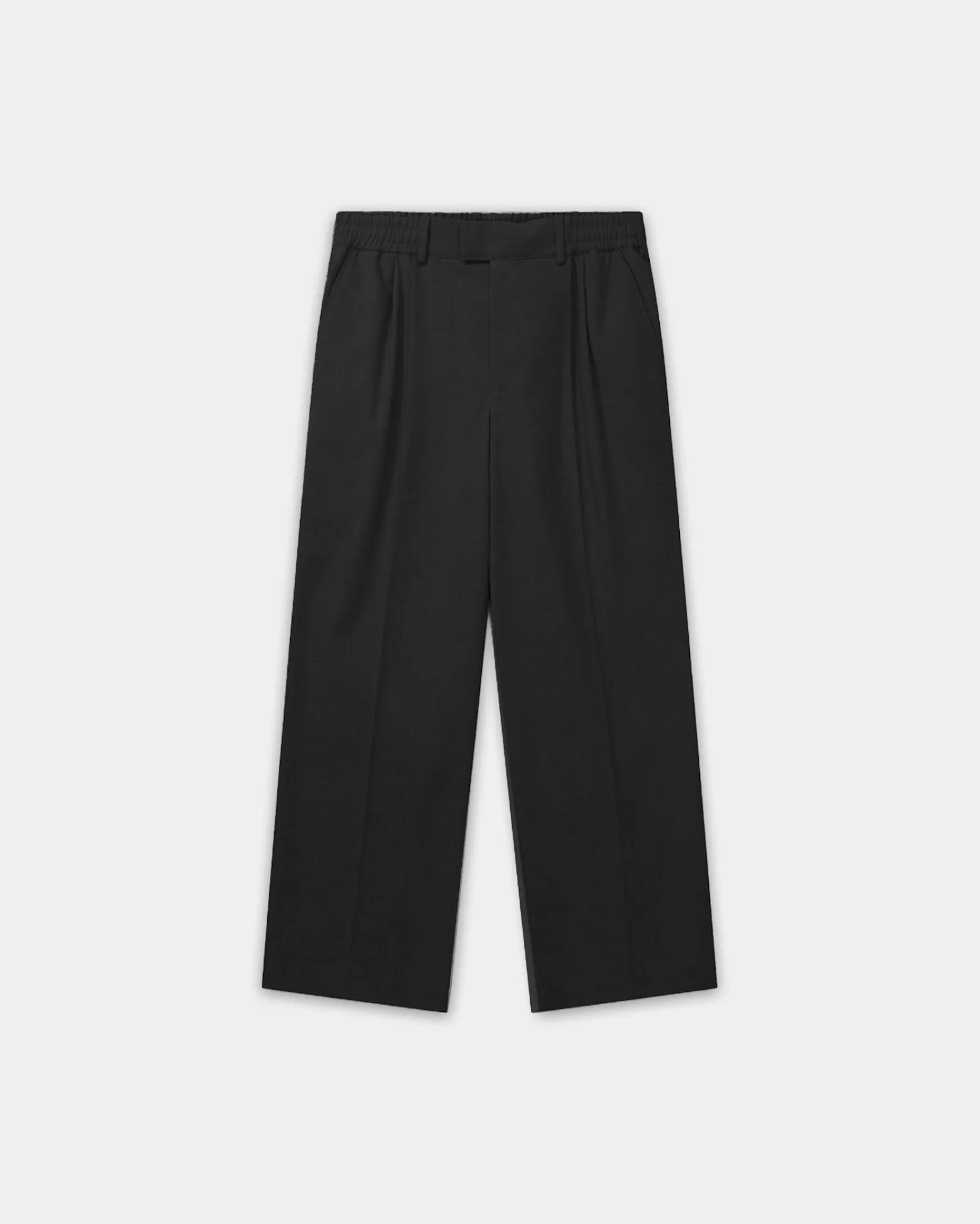 Relaxed Suit Pants, Men - Black