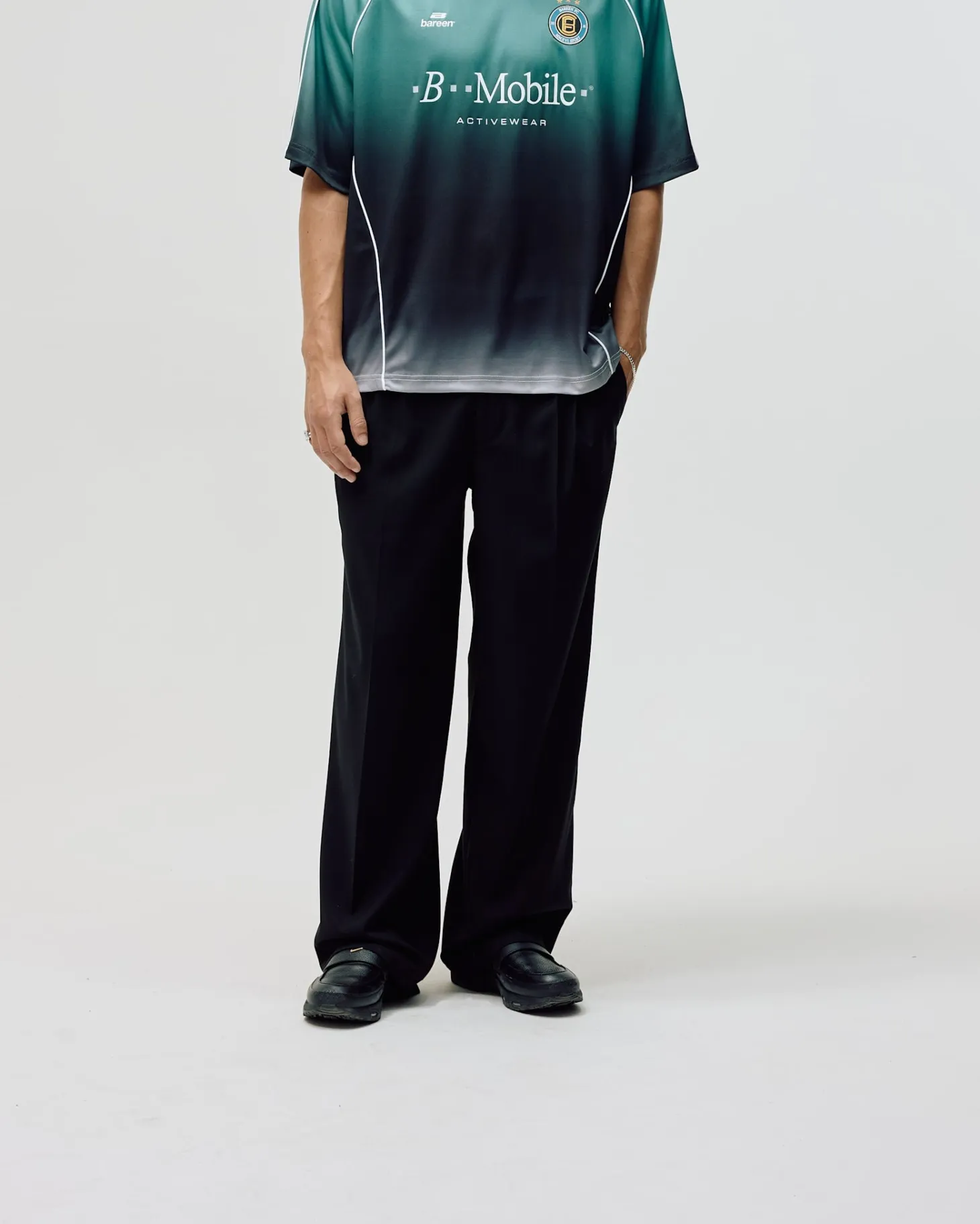 Relaxed Suit Pants, Men - Black