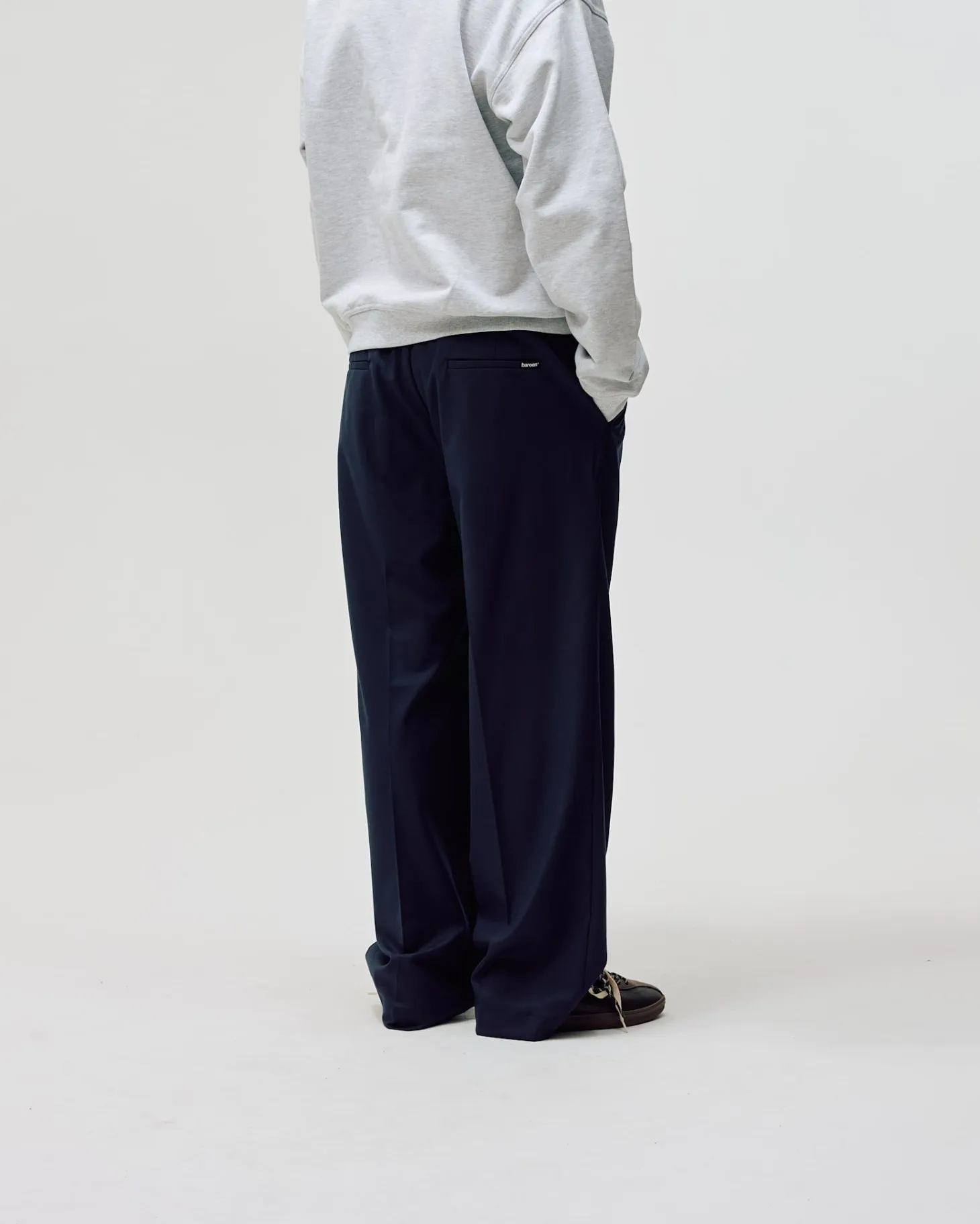 Relaxed Suit Pants, Men - Navy