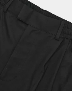 Relaxed Suit Pants, Women - Black