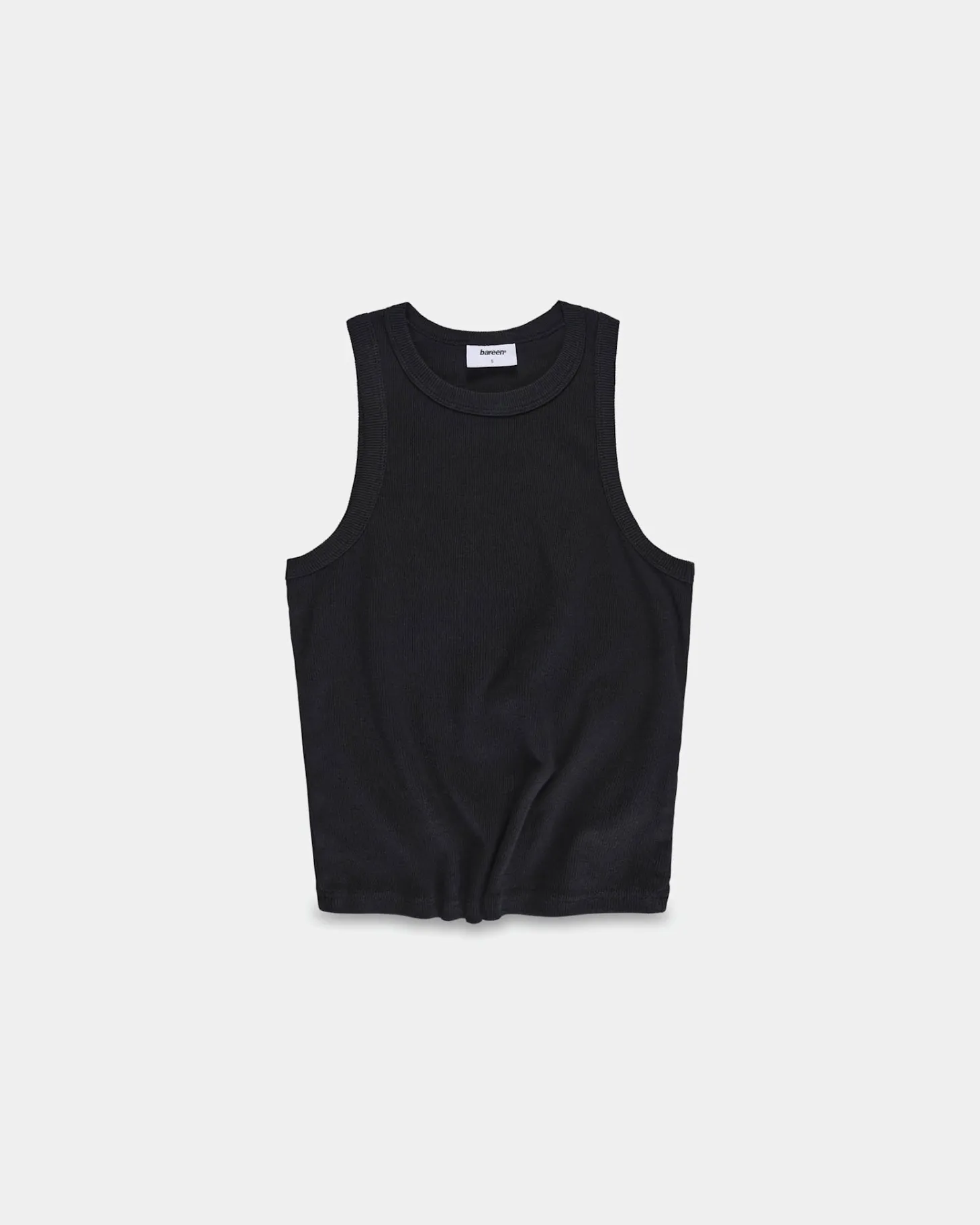 Rib Tank Top, Women - Black