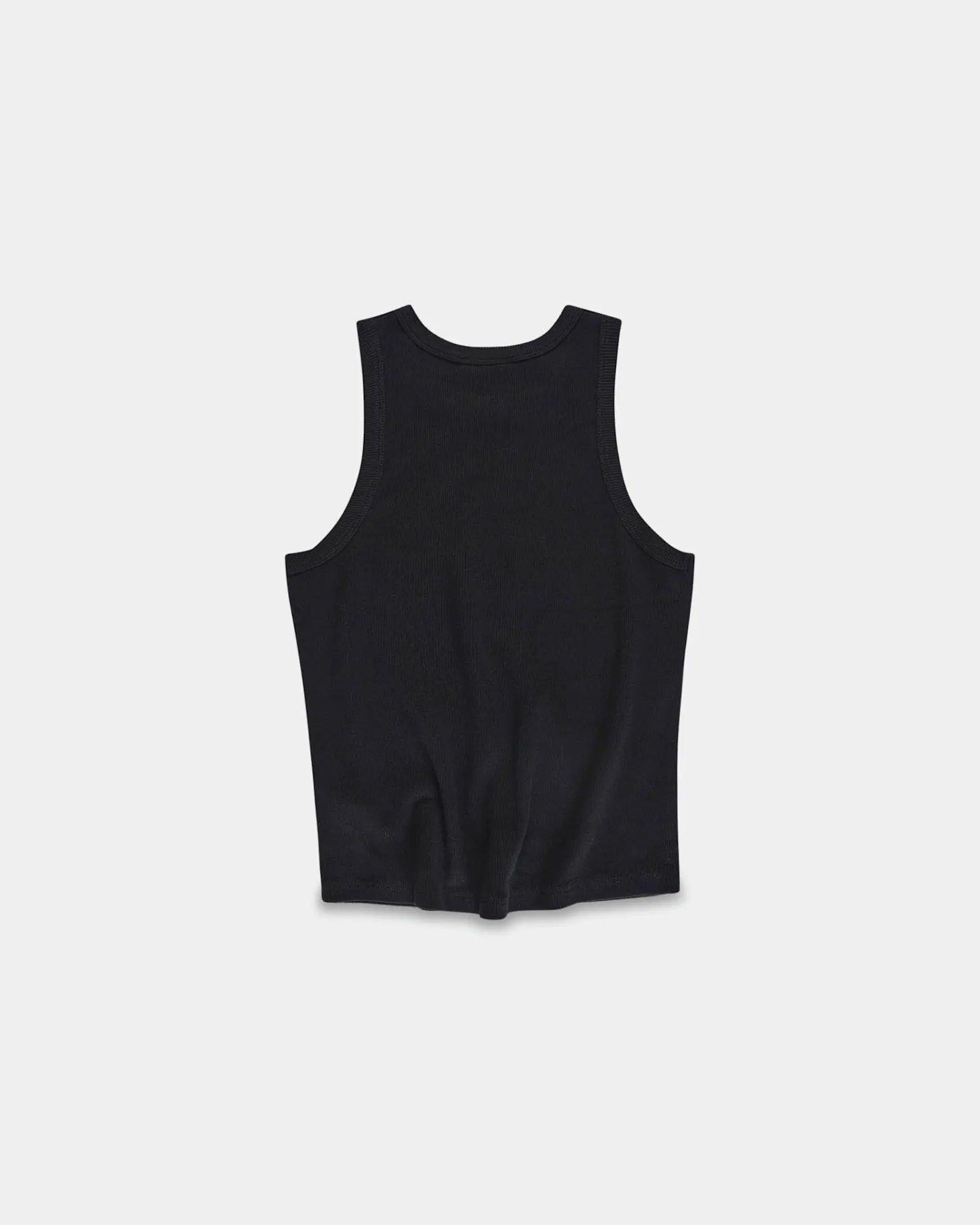 Rib Tank Top, Women - Black