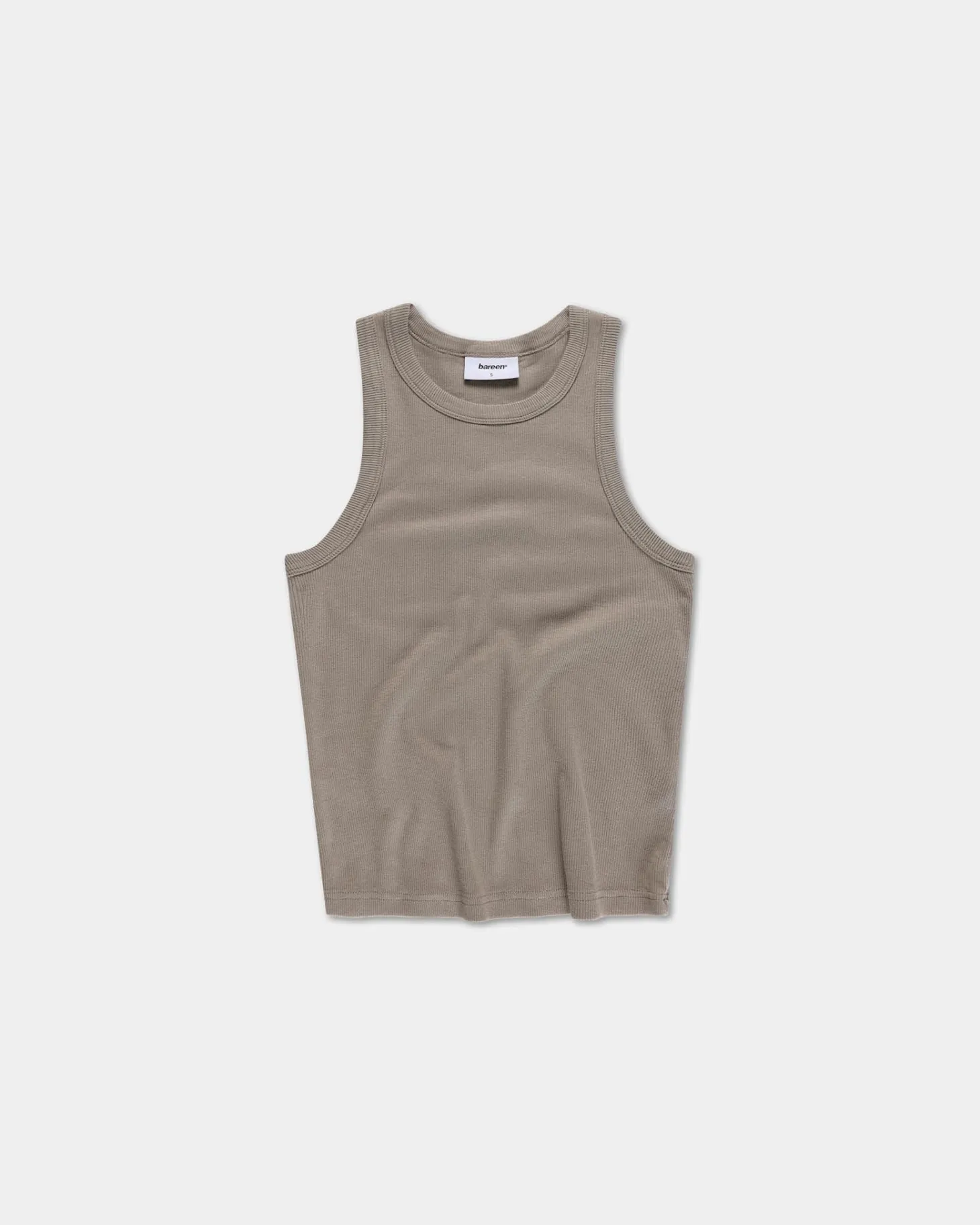 Rib Tank Top, Women - Mocha