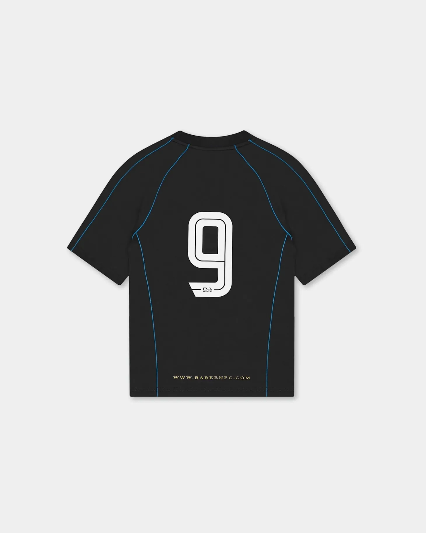 Short Sleeve Football Jersey, Women - Black