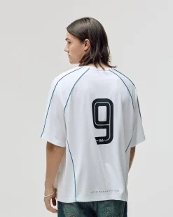 Short Sleeve Football Jersey, Men - White