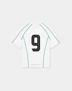 Short Sleeve Football Jersey, Men - White