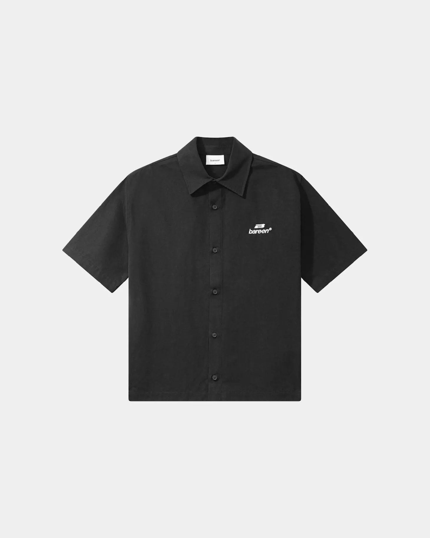 Short Sleeve Shirt, Men - Black
