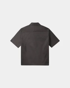 Short Sleeve Shirt, Women - Stone Grey