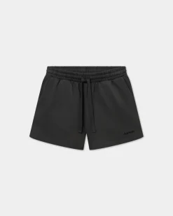 Shorts, Women - Logo - Vintage Black