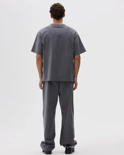 Straight Leg Sweatpants, Men - Logo 3.0 - Dark Grey