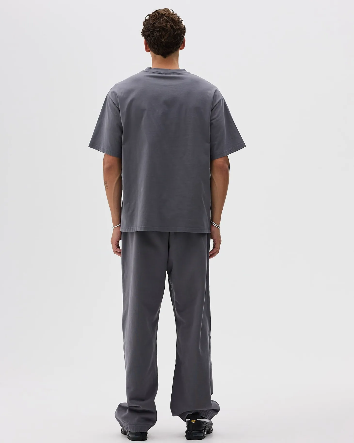Straight Leg Sweatpants, Men - Logo 3.0 - Dark Grey