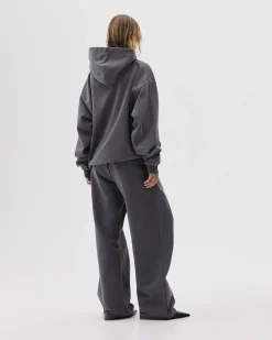 Straight Leg Sweatpants, Women - Logo 3.0 - Dark Grey