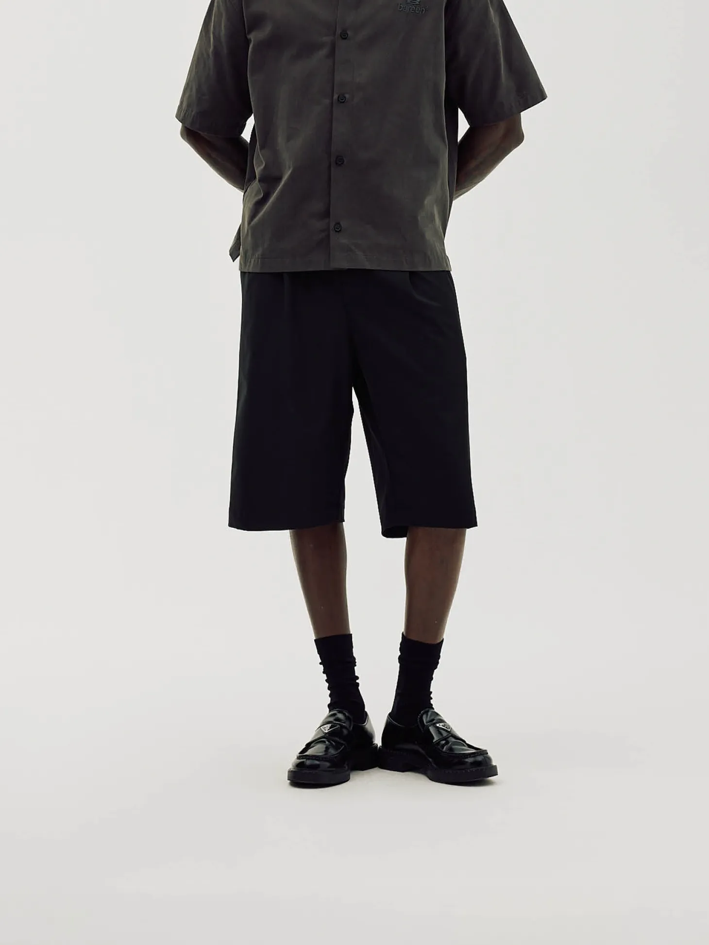 Suit Shorts, Men - Black