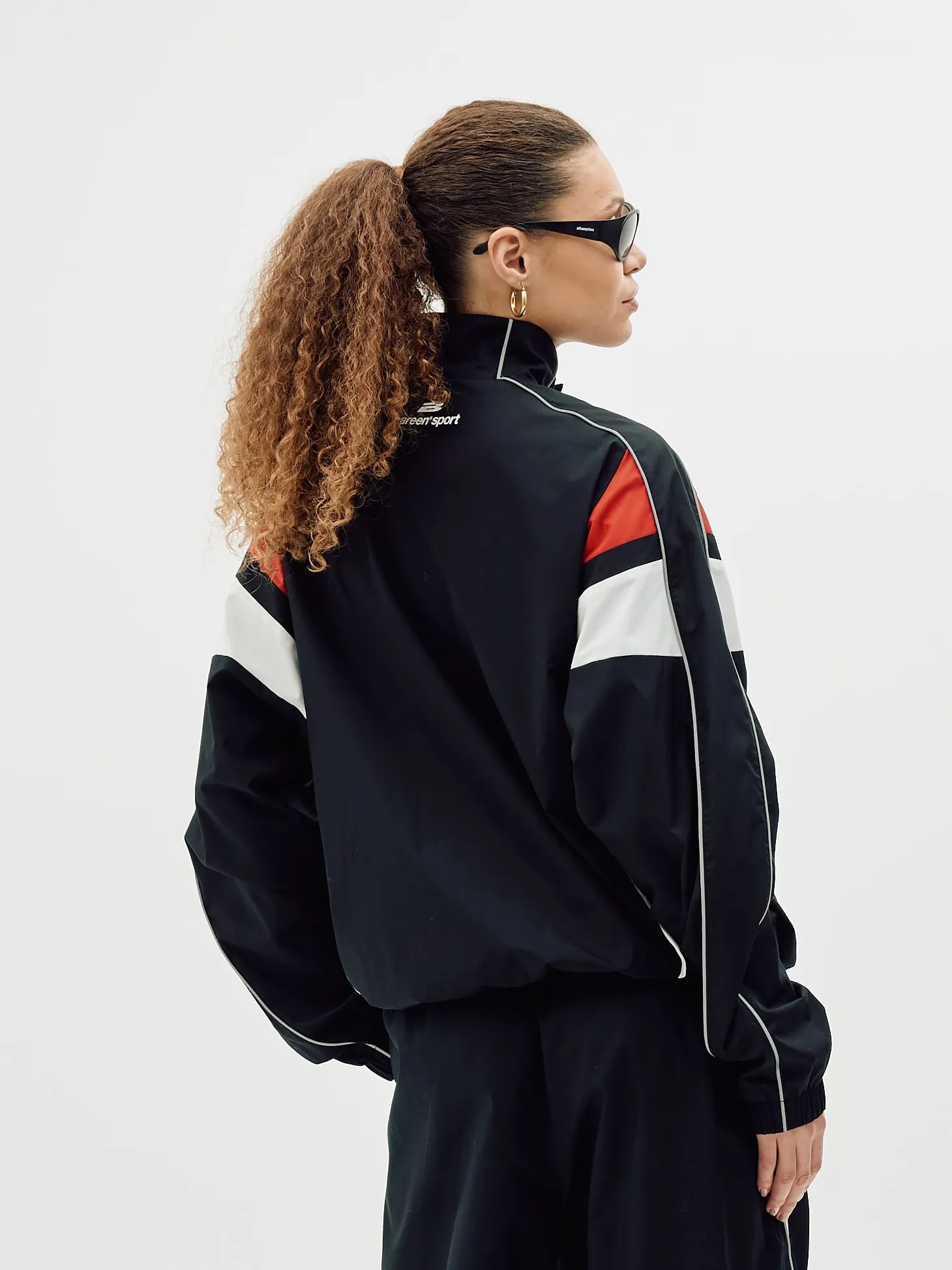 Track Jacket 2.0, Women - Black / Red / White