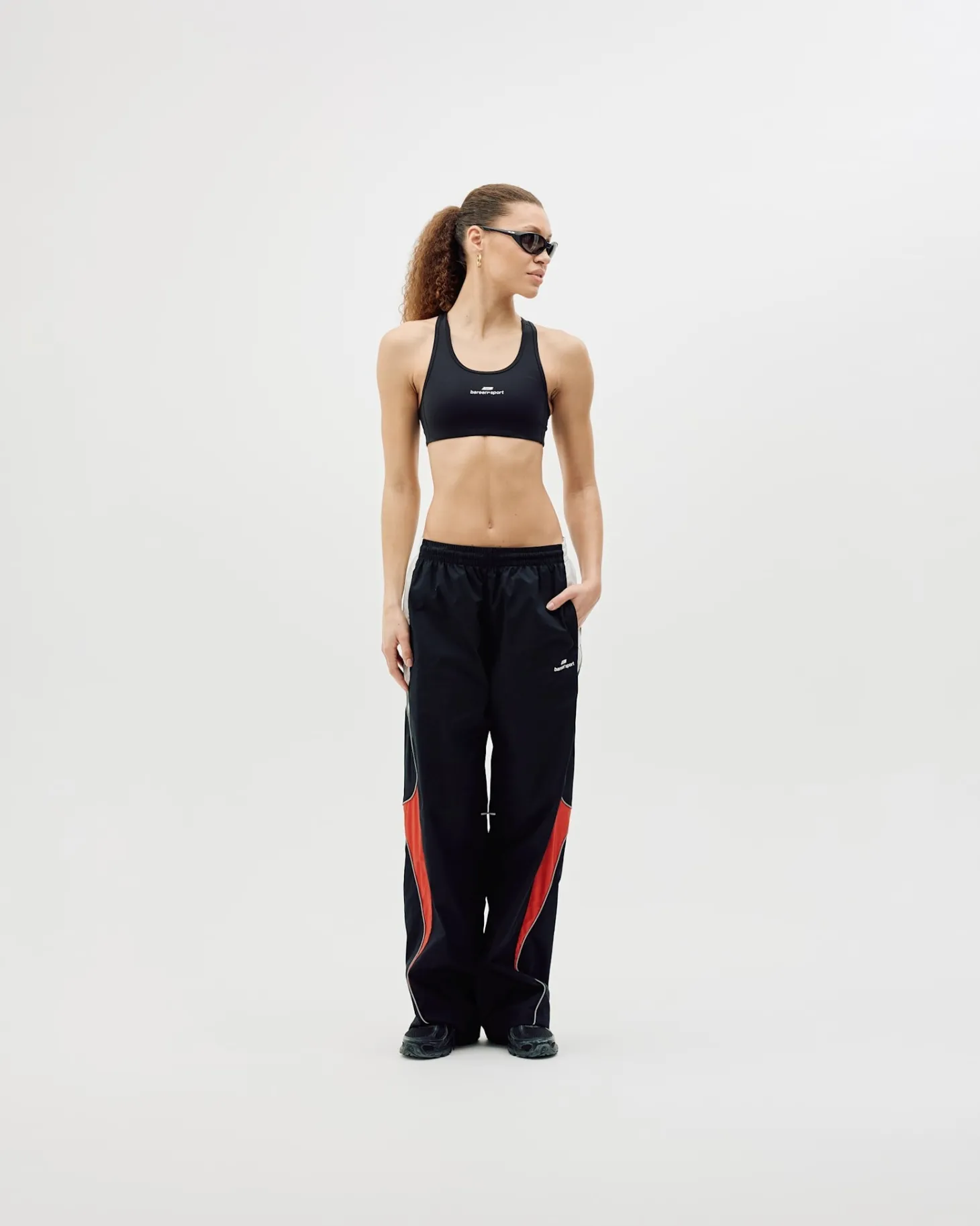 Track Pants 2.0, Women - Black / Red / White