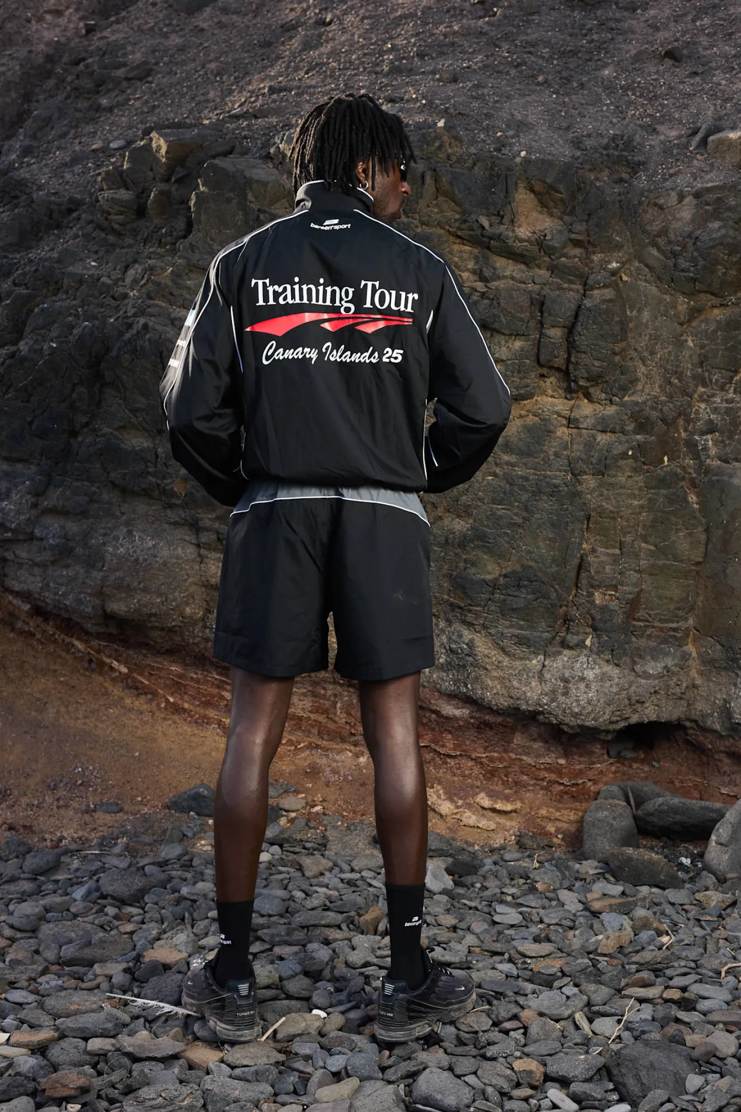 Track Shorts, men - Training Tour - Black