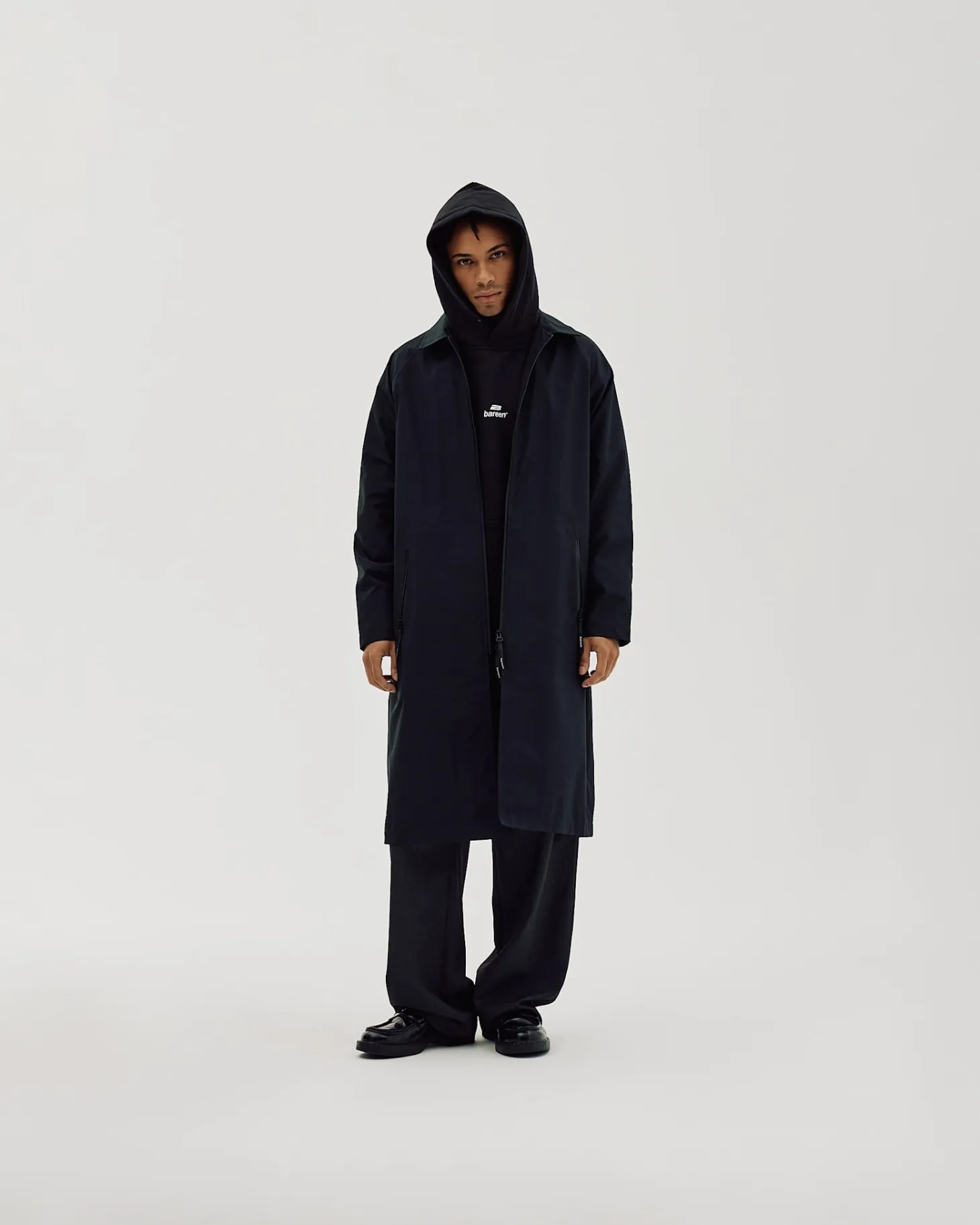 Trench Coat, Men - Black