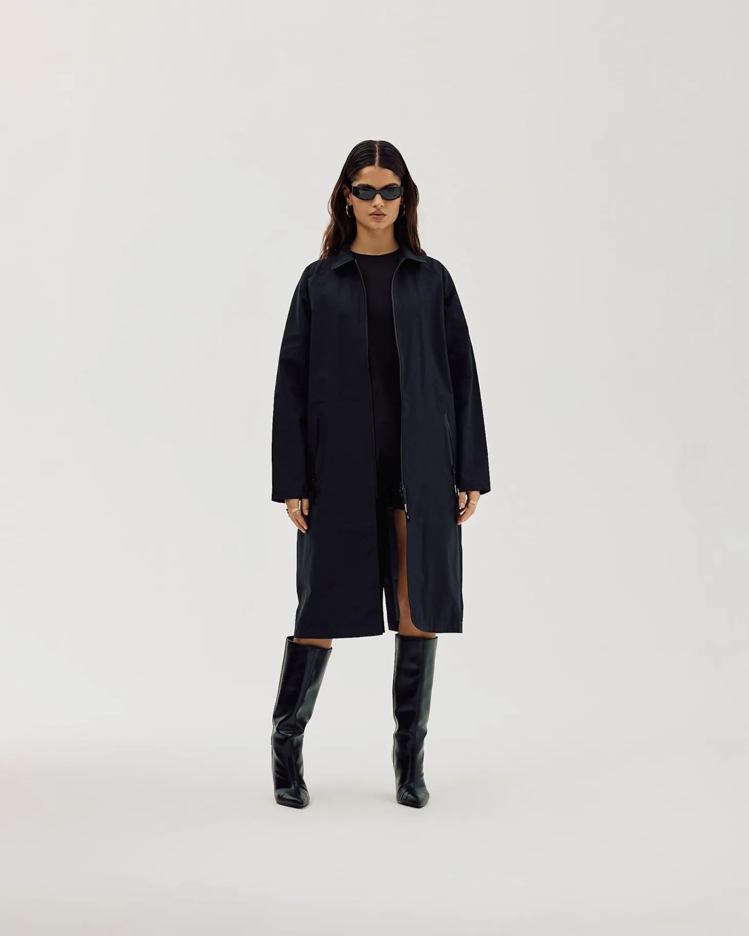 Trench Coat, Women - Black