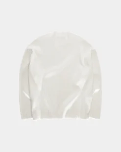 Vintage Knit Sweater, Men - White