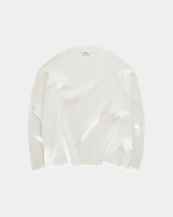 Vintage Knit Sweater, Women - White