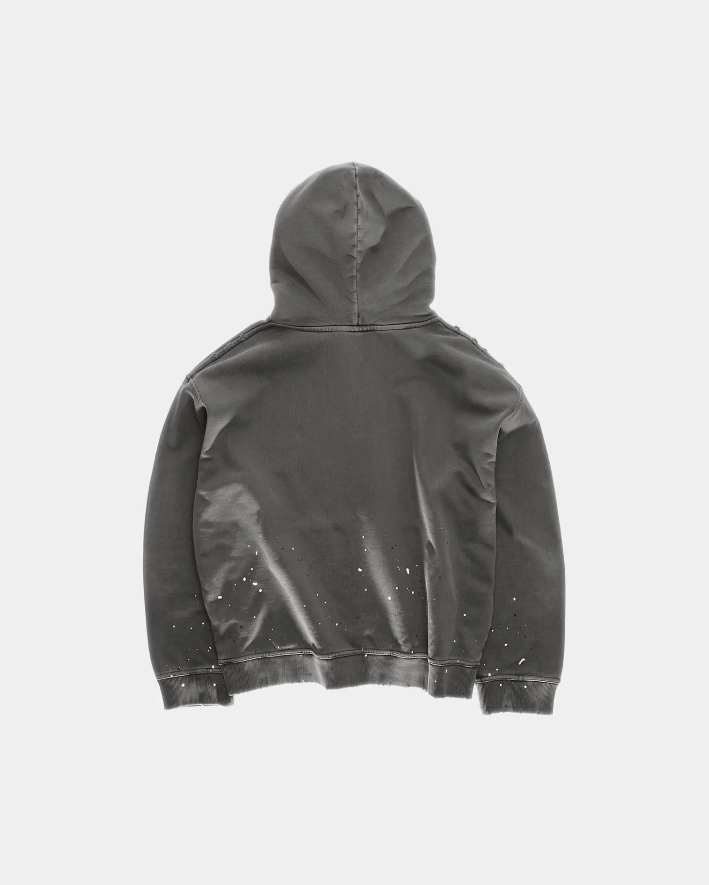 Vintage Oversized Hoodie, Women - Stone Black