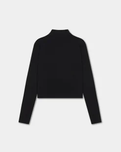 Women's Active Long Sleeve Full Zip - Black Onyx