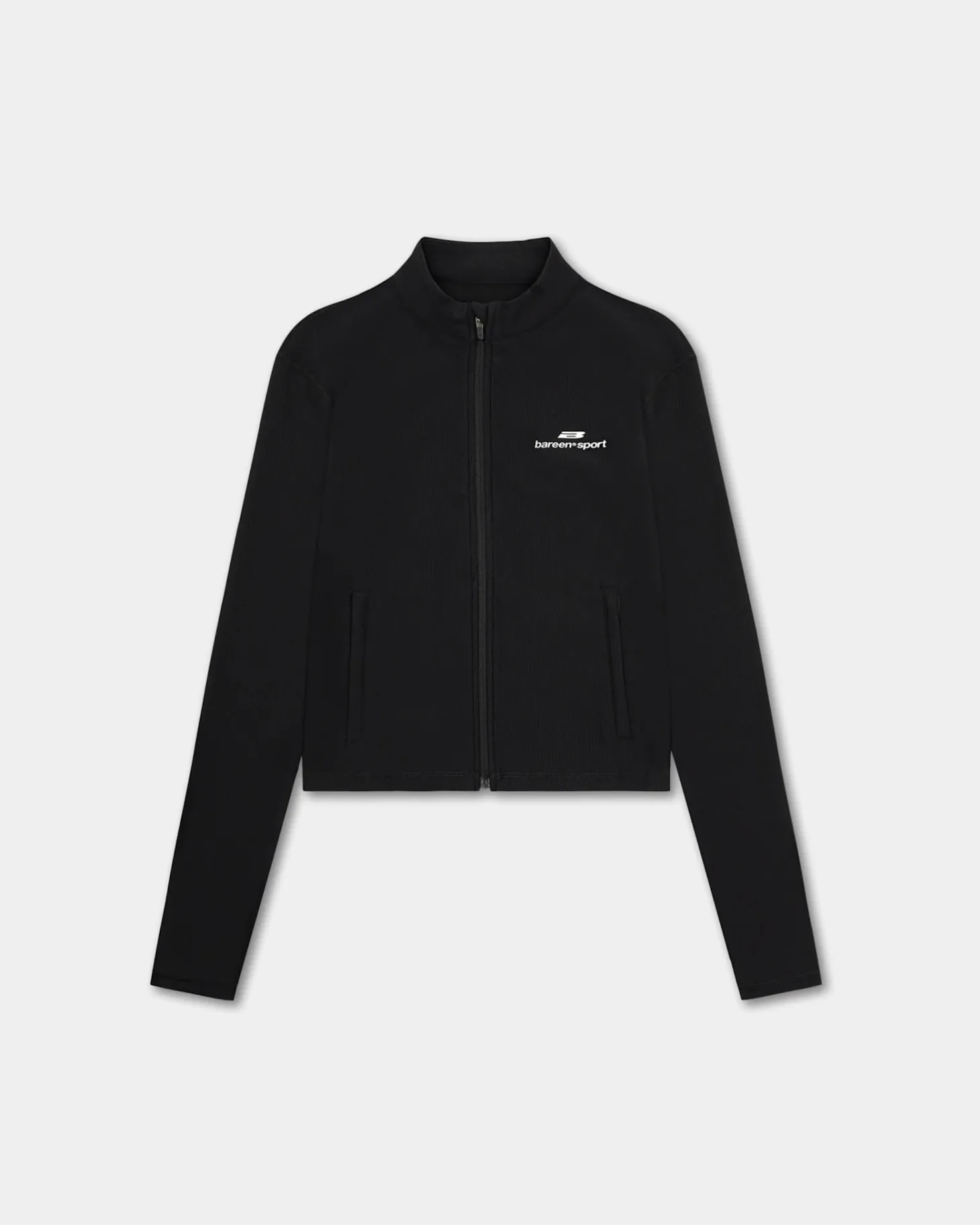 Women's Active Long Sleeve Full Zip - Black Onyx