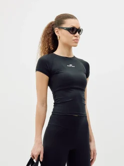 Women's Active Stretch Tee - Black