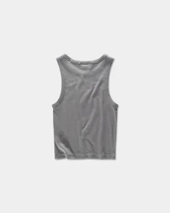 Women's Cropped Tank Top - Vintage Drop 2.0 - Eiffel Tower
