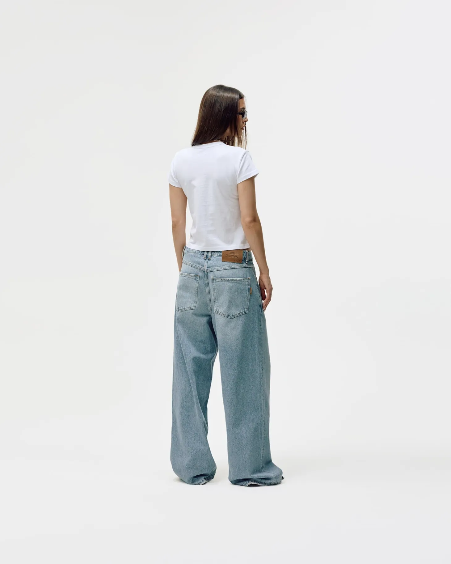 Women's Cropped T-shirt - Hardcore - White