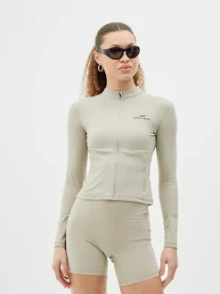 Women's Full Zip Jacket - Clay