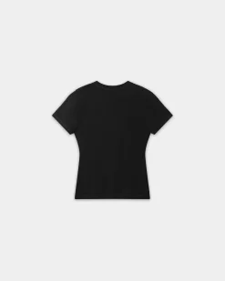 Women's Logo Stretch T-shirt - Black